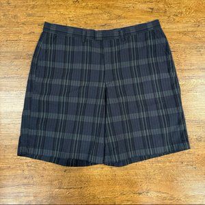 Patagonia Blue Plaid Seersucker Outdoor Hiking Casual Chino Shorts Men's‎ 38x10